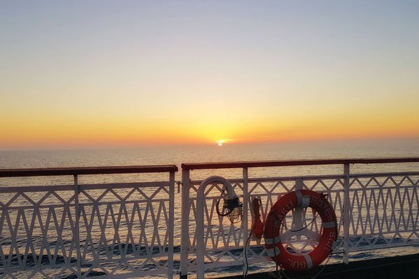 How to cross the caspian sea by ferry