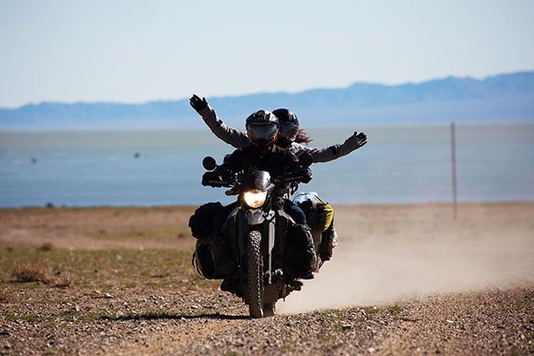 Adventure motorcycle travel in Mongolia