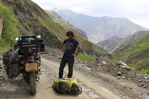broken down in the pamir mountains near khorog