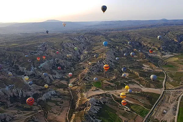 hot air balloon Turkey