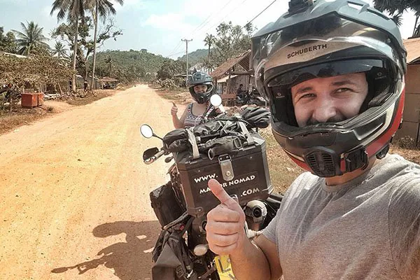 Motorcycle adventure travel Cambodia