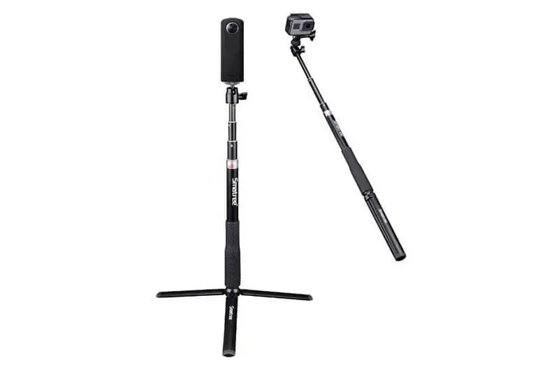 Selfie Stick and Tripod for Motovlogging