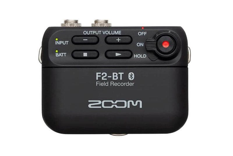 Zoom F2 Recorder for Motovlogging