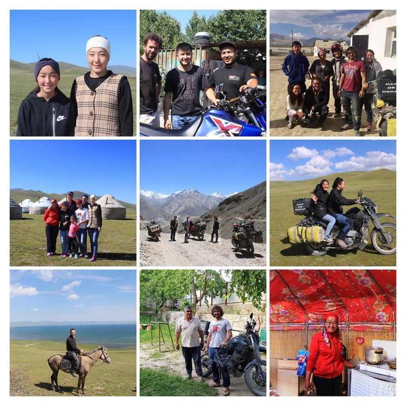 Friends made while travelling