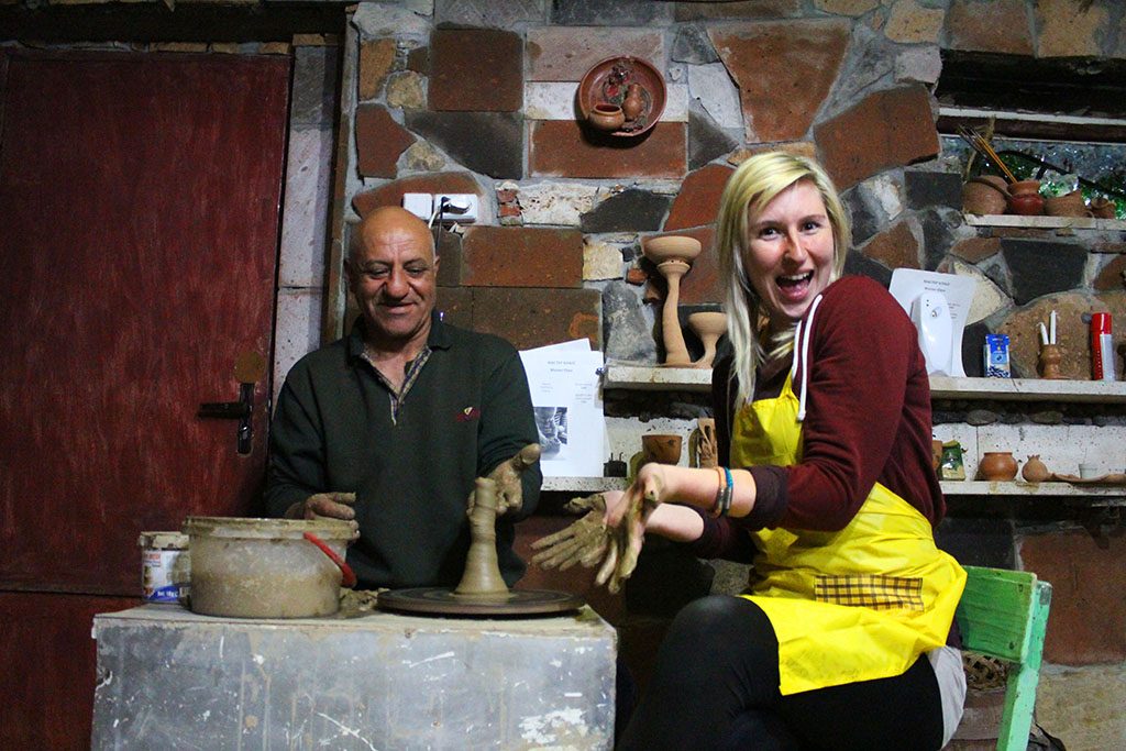 Pottery making in Armenia