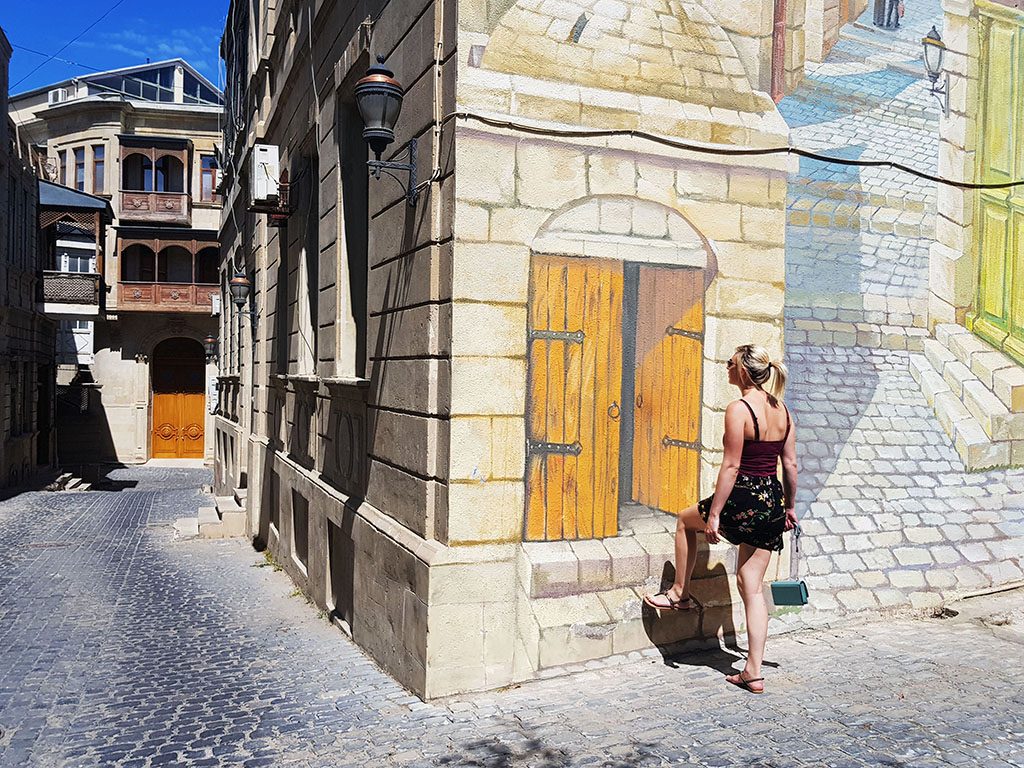 Baku old streets
