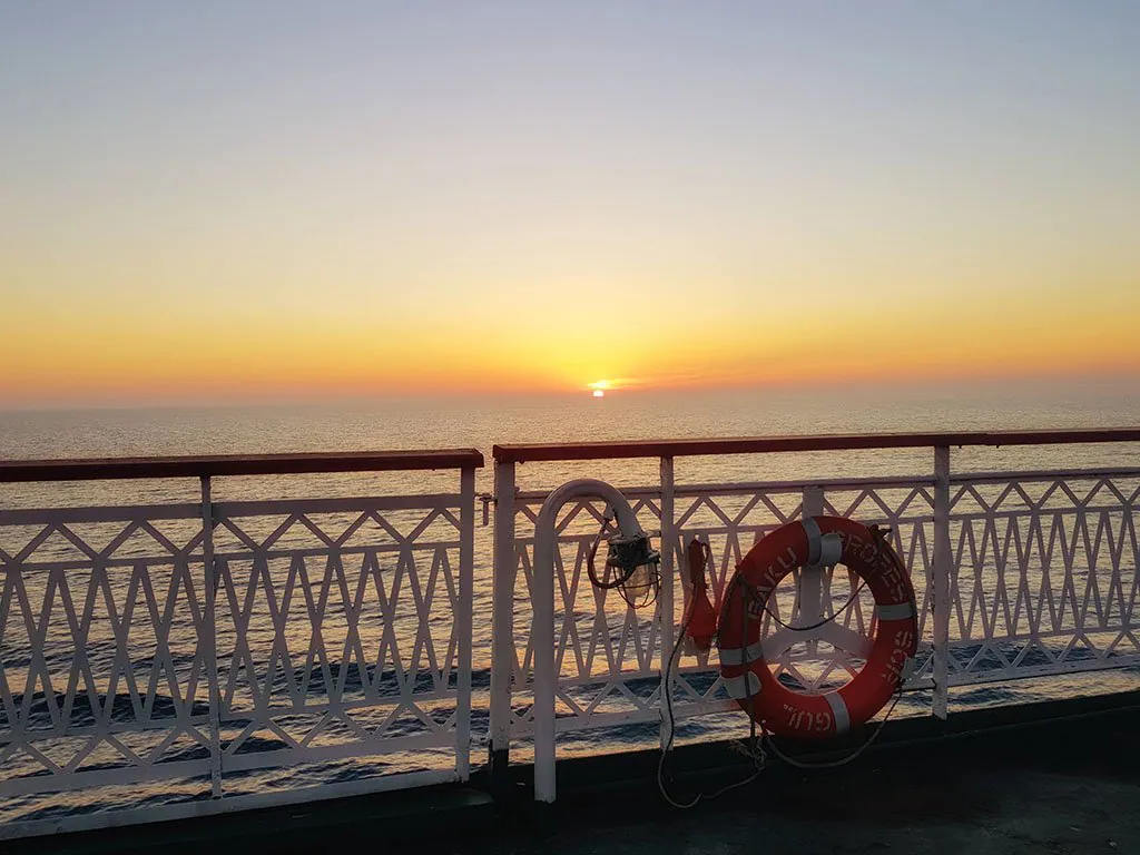 Guide to crossing the Caspian Sea by ferry