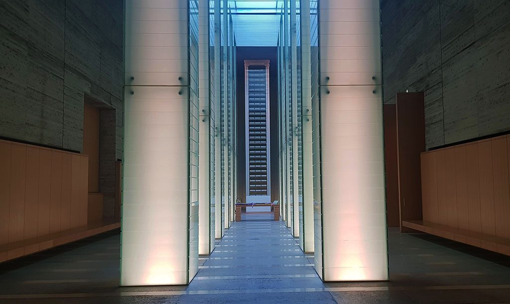 Hiroshima remembrance hall