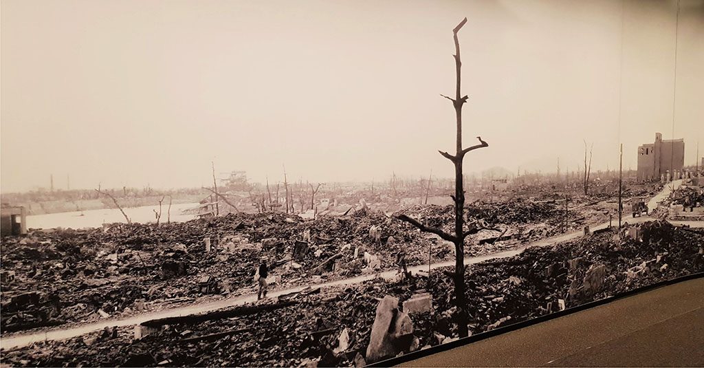 Hiroshima museum photograph