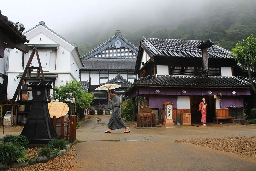 Edo Wonderland Japan 's beautiful town