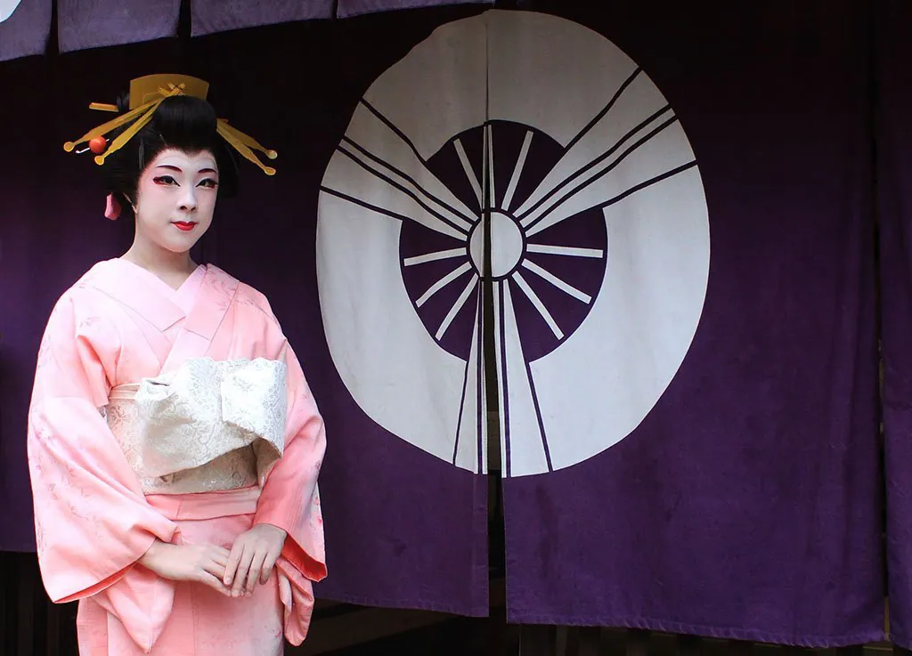 Geisha at Edo Wonderland Japan