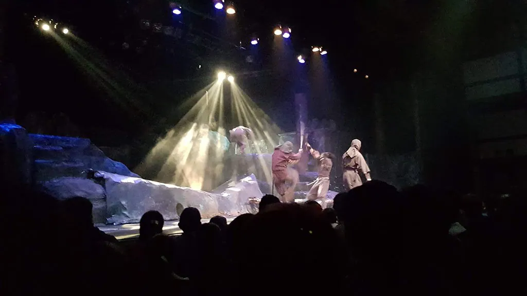 Ninja show at Edo Wonderland Japan