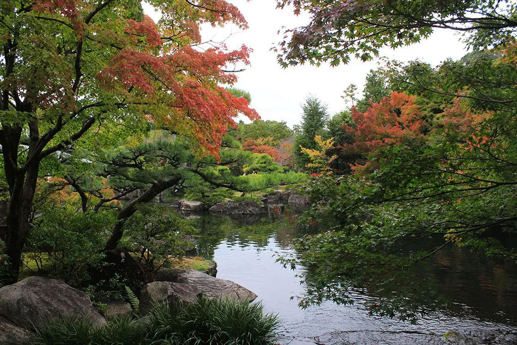 Himeji Castle gardens are worth visiting