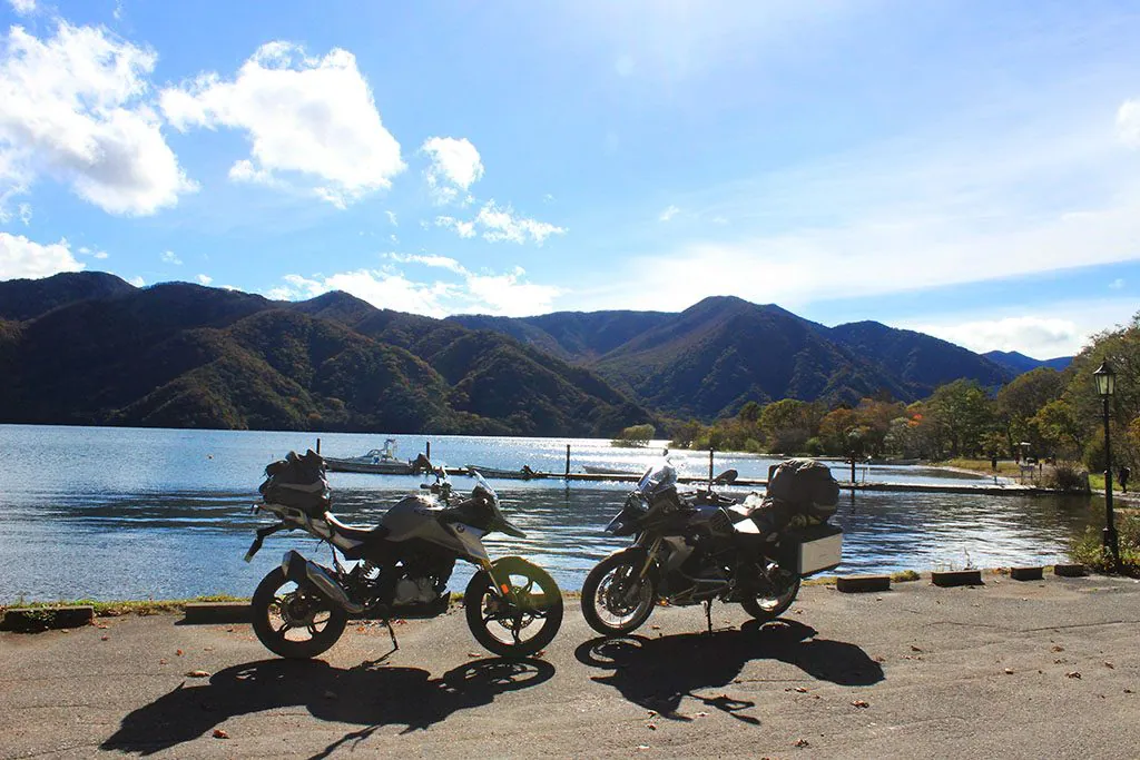 BMW R1200GSA and BMW G310GS in Japan