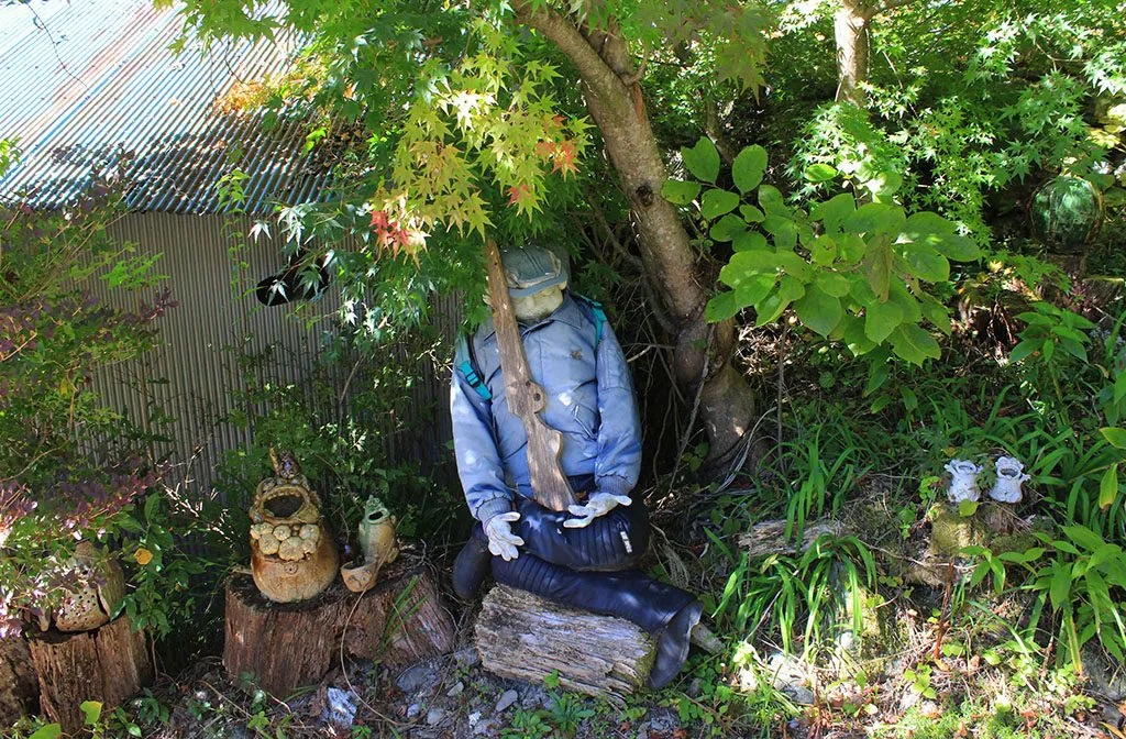 Nagoro scarecrow policeman