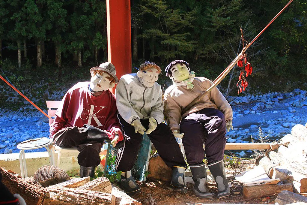 The Weirdest Place in Japan Scarecrow Village - Mad or Nomad