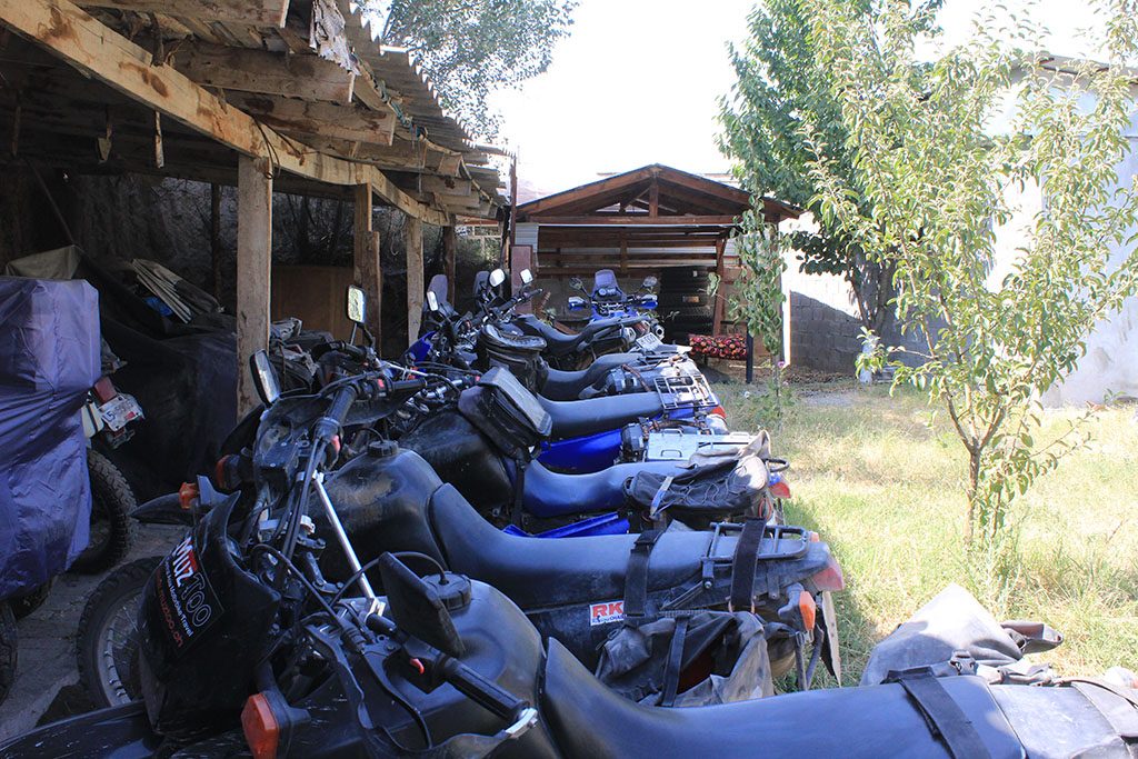 Rental motorbikes in Osh Kyrgyzstan guide