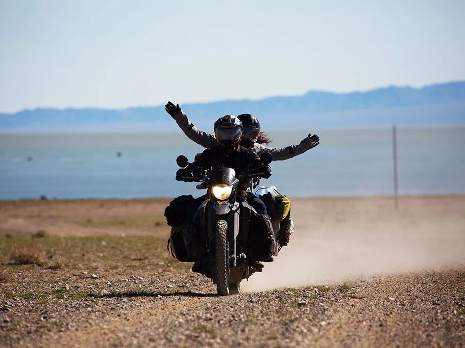 Pillion travel around the world