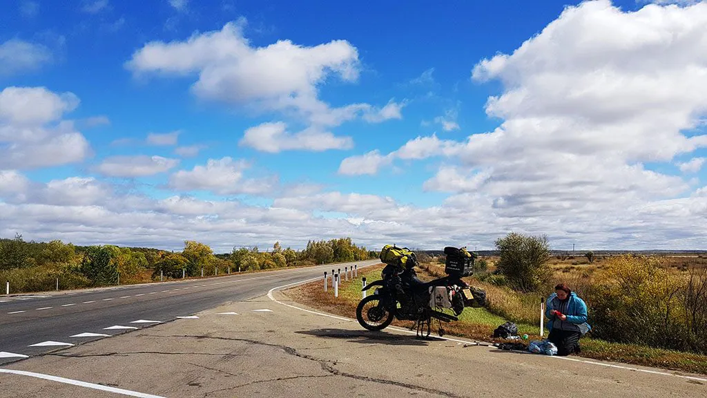 Broken down in Russia