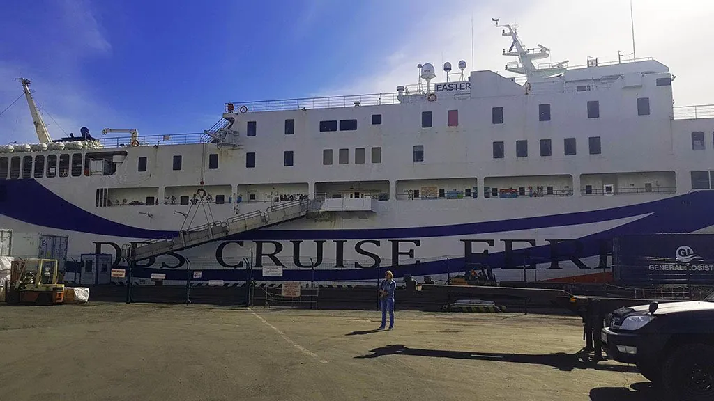 Ferry from Vladivostok to Japan