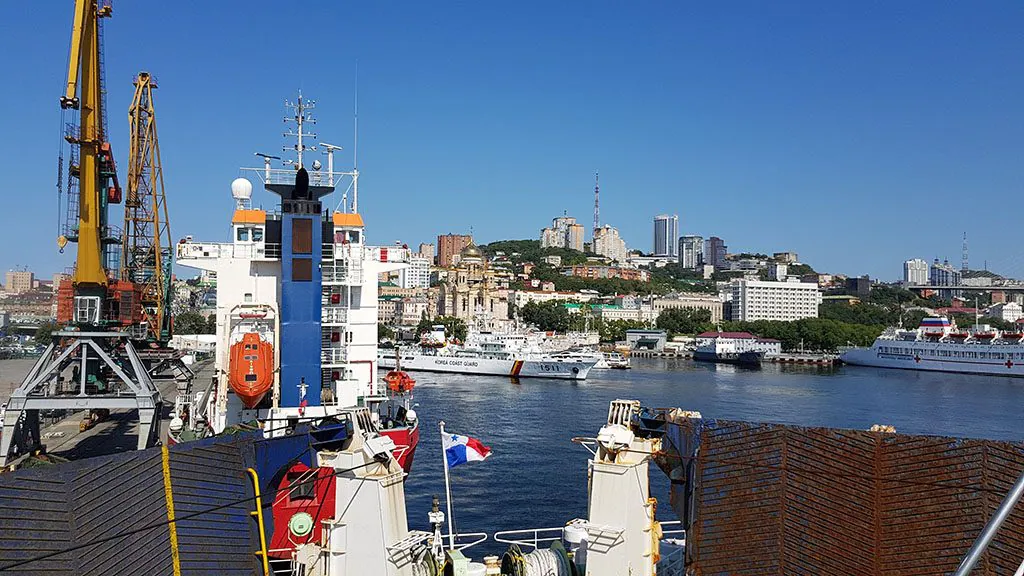 Ferry from Vladivostok to Japan