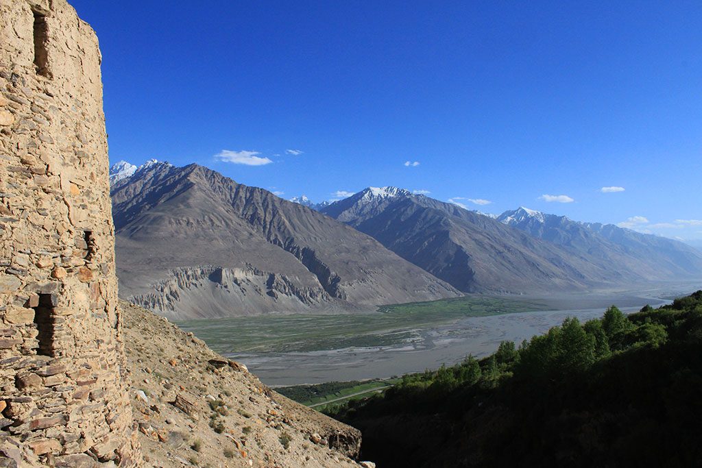 Castle in the Pamirs at Bibi fatima