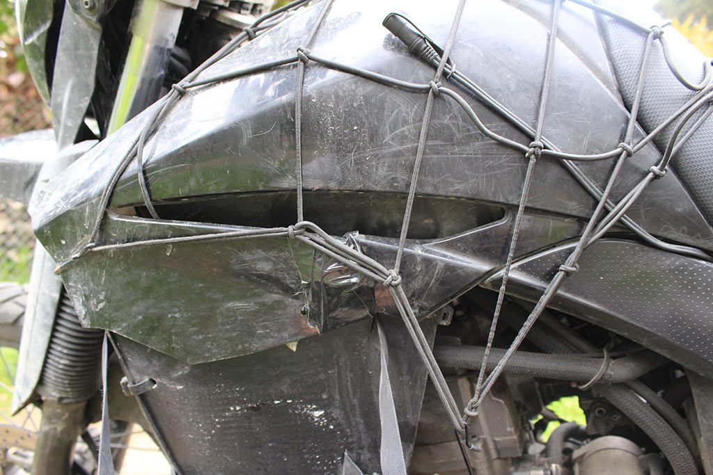 Prepare a motorcycle for round the world