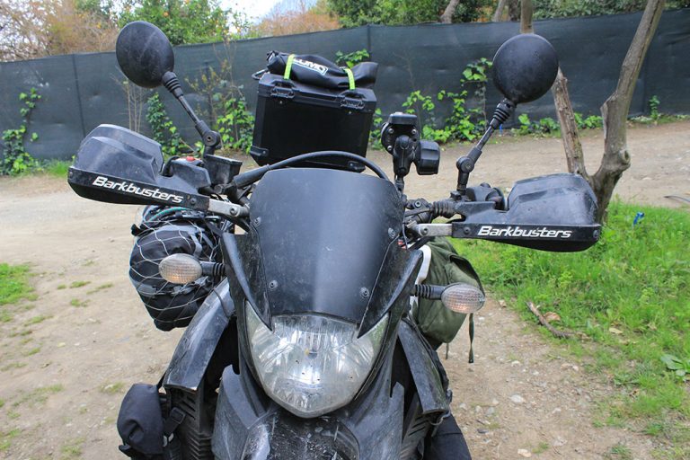 Prepare a motorcycle for round the world