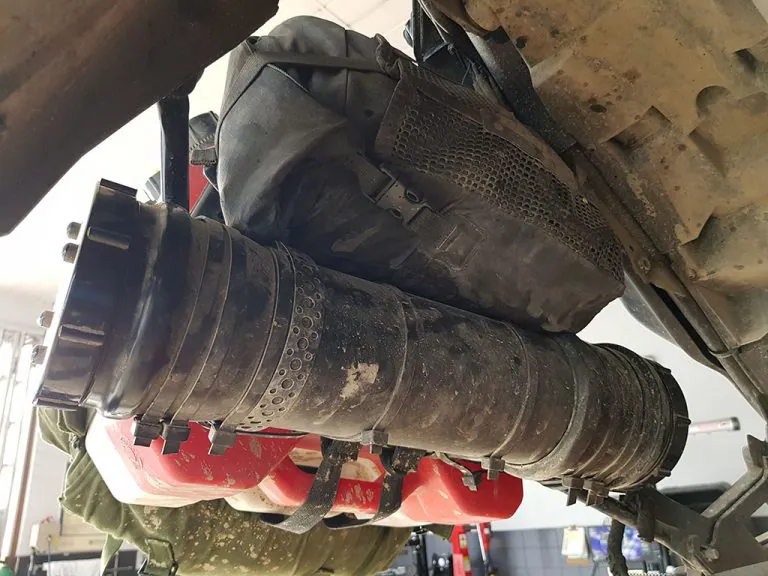 DIY motorbike tool luggage