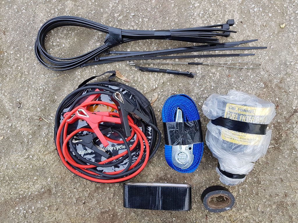 Ultimate adventure bike tool kit