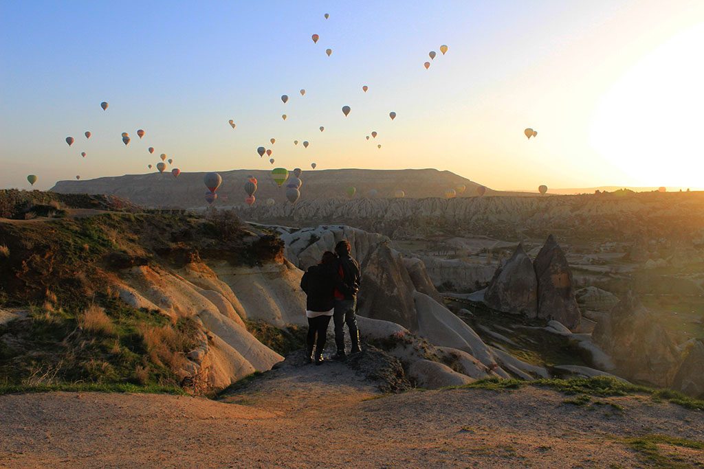 Hot air balloons in Cappadocia guide