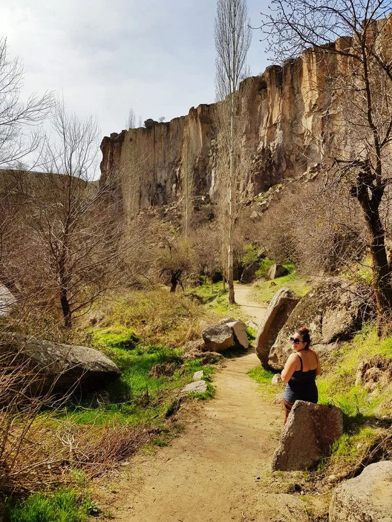 Hiking through Ihlara Valley