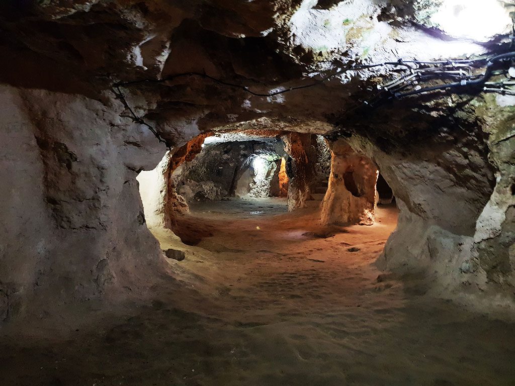 Underground cities in Goreme