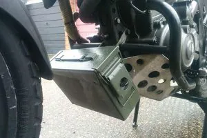 DIY Motorcycle tool box