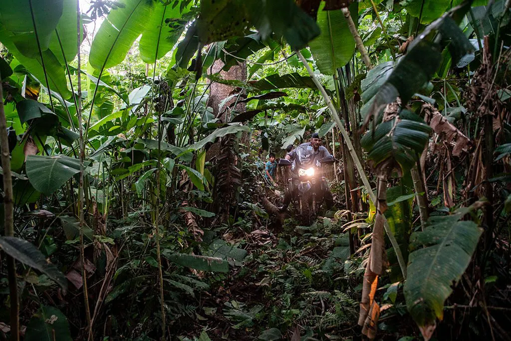 Where the Road Ends motorcycle through the Darien Gap