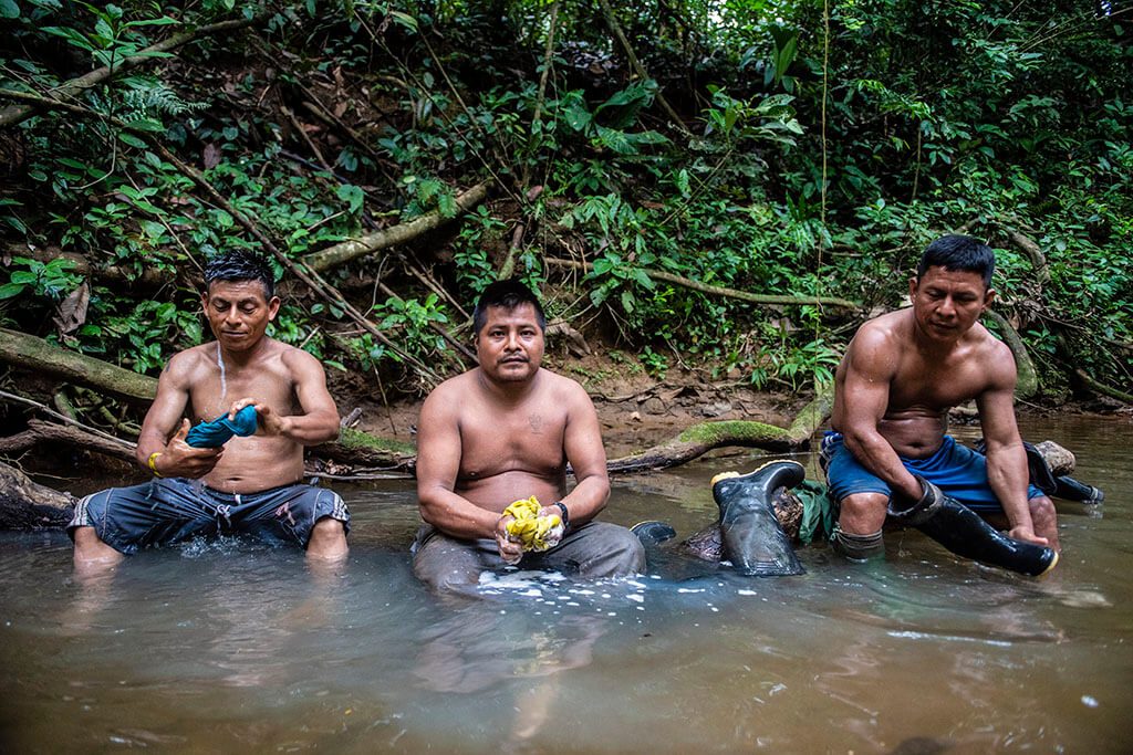 Ghava men in Darien Gap