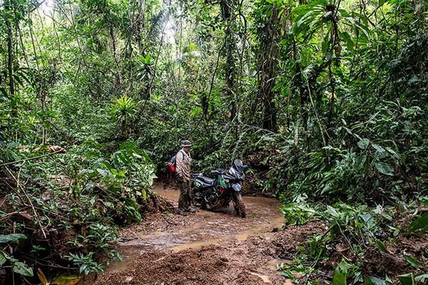 Darien Gap motorcycle