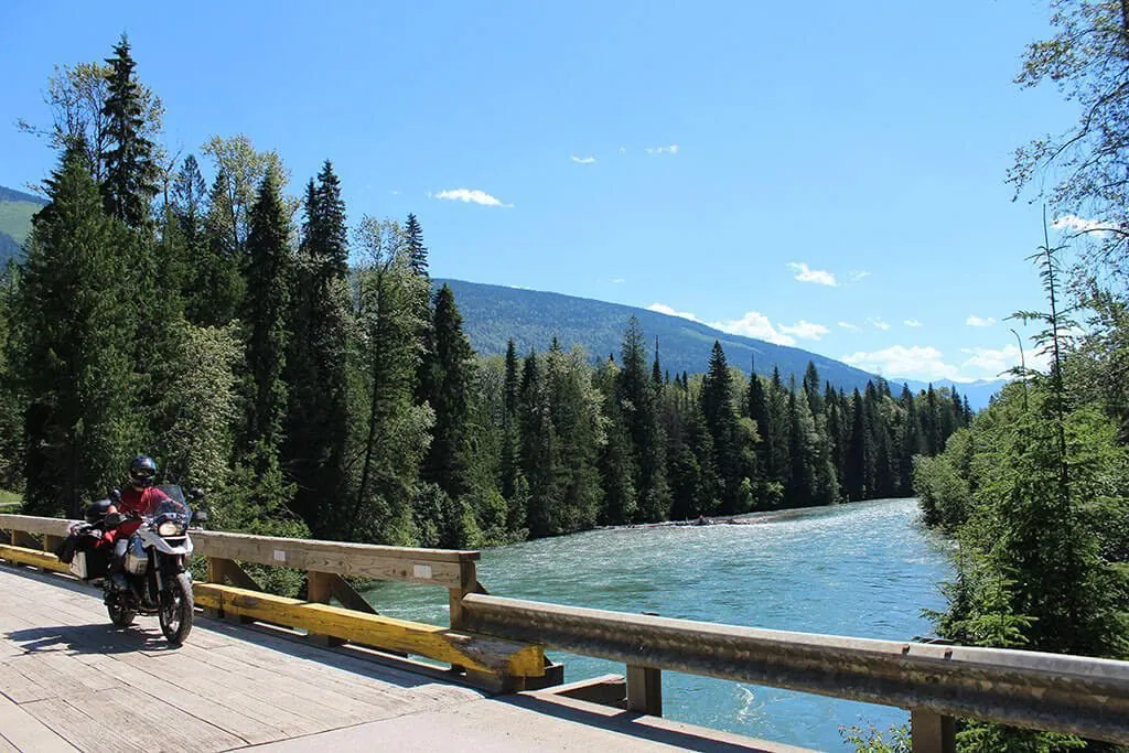 best motorcycle road trips canada Canada motorcycle bridge