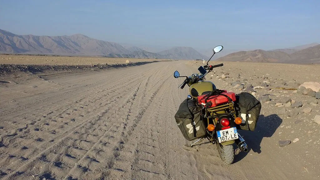 Royal Enfield motorcycle travel the world mongolia
