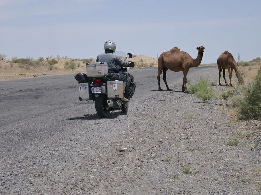 Motorcycling in Turkmenistan