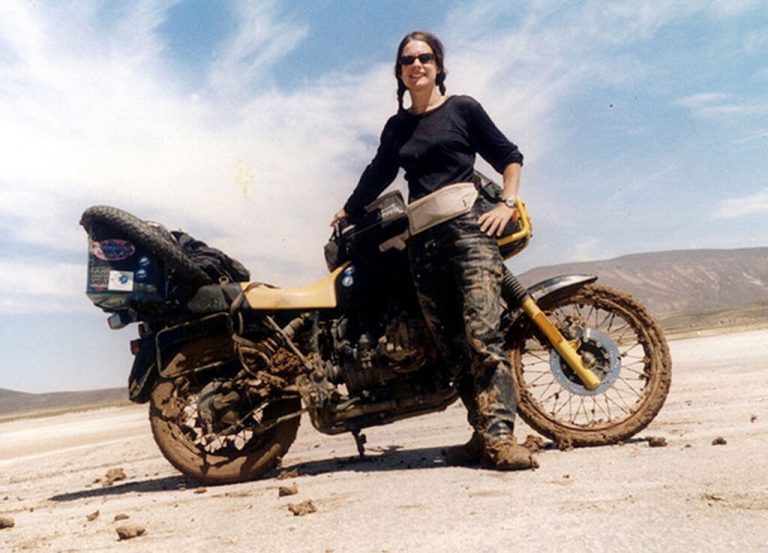 Tiffany Coates adventure motorcycle traveller