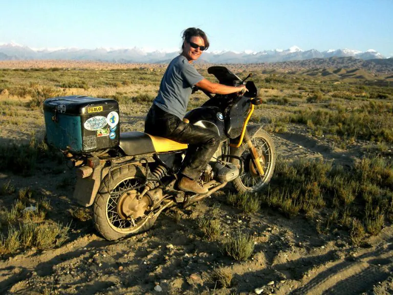 Tiffany Coates adventure motorcycle traveller