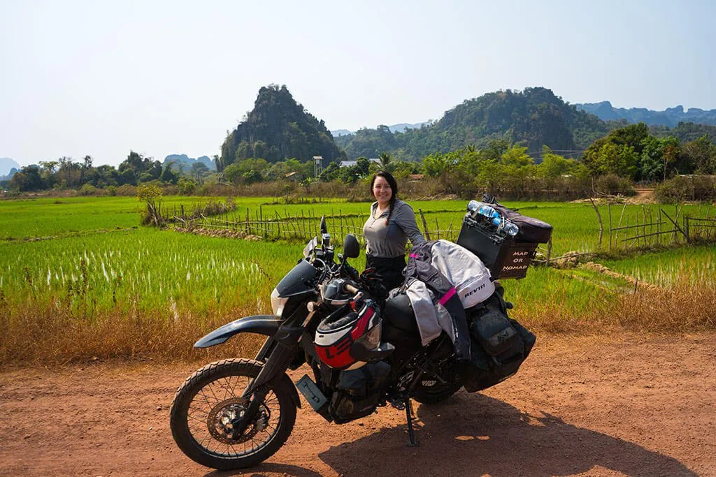 Motorcycle Adventure Travel Laos