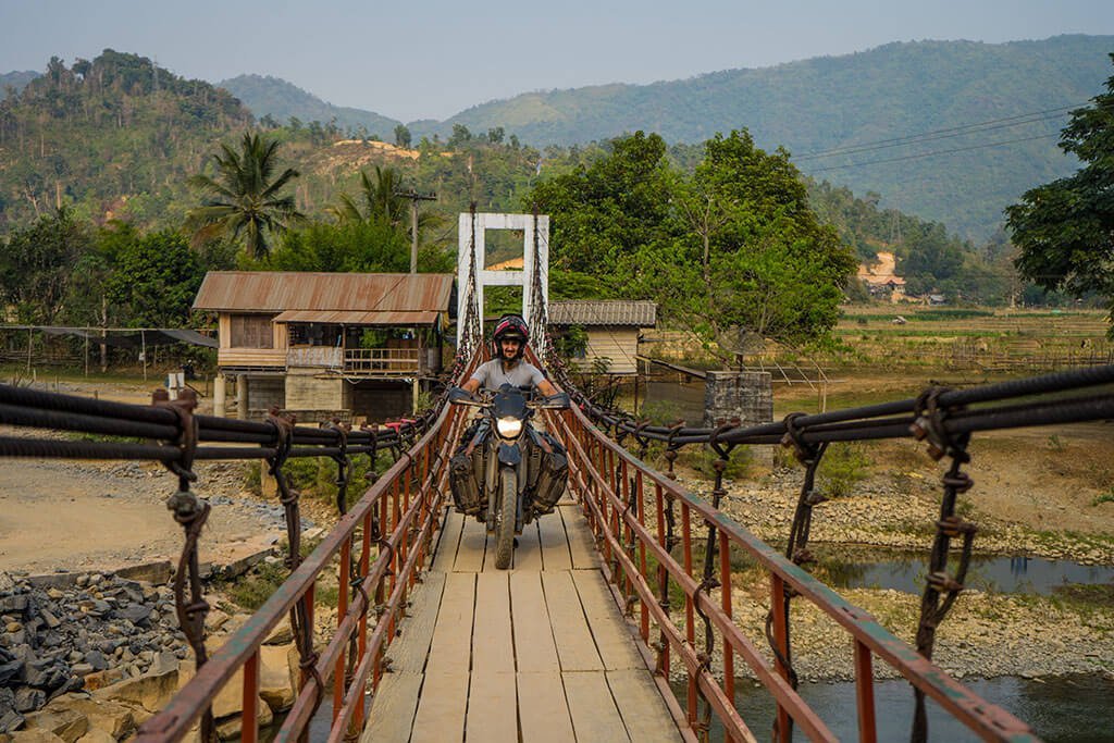 Motorcycle Adventure Travel Laos