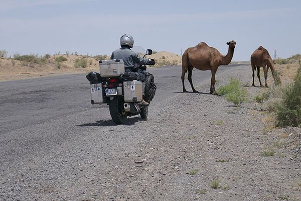 adventure motorcycle travel guides for Turkmenistan