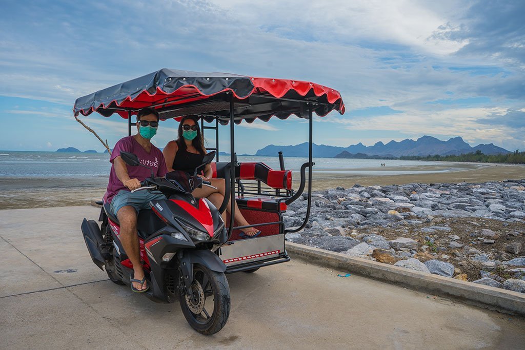 Thailand scooter coronavirus mad or nomad