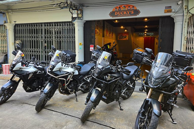 Duckys motorcycle rental