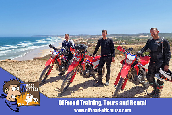 Offroad-Offcourse Portugal motorcycle training rental and off road riding