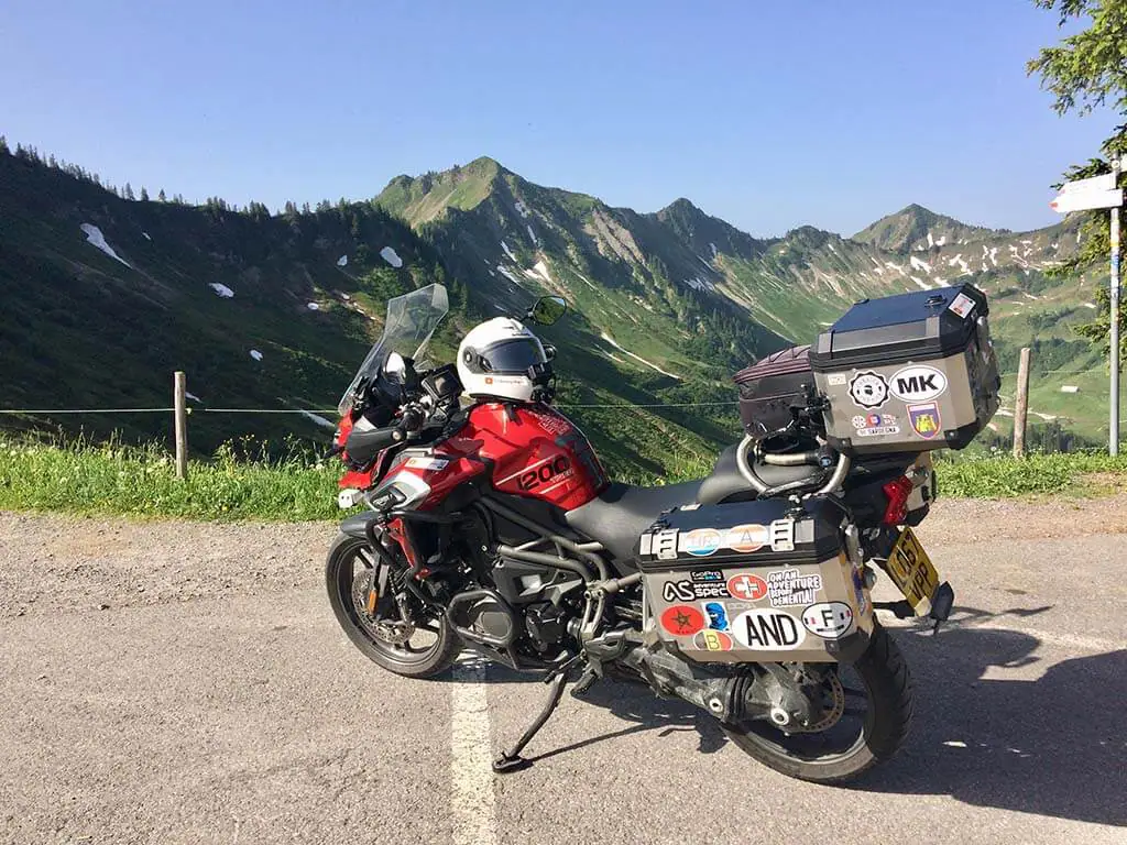 Triumph tiger 1200 shop xca mileage