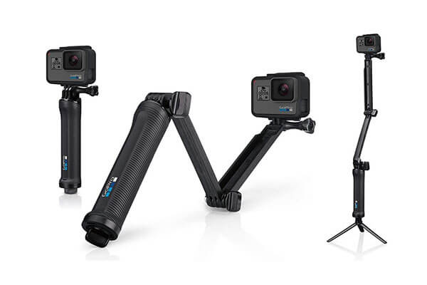 GoPro stick and tripod
